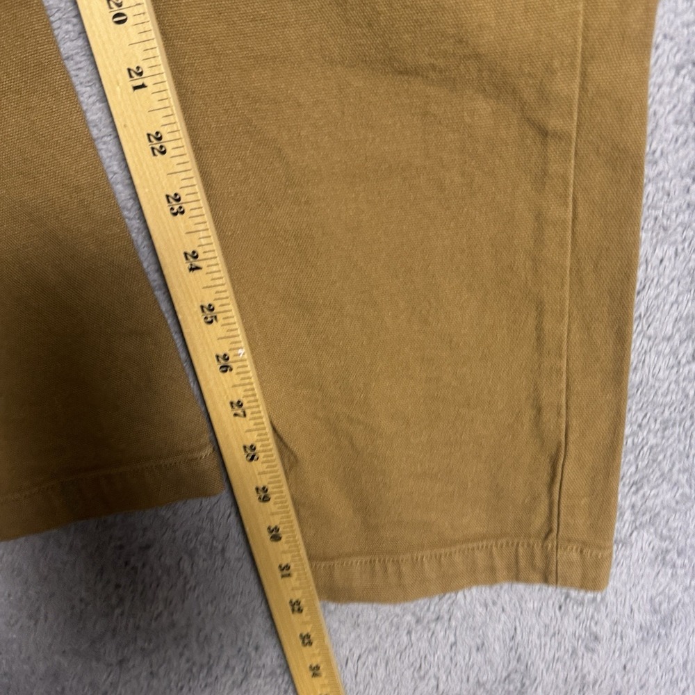 American Giant Roughneck Pants Mens 36x32 Canvas Brown Straight Leg - Picture 9 of 10